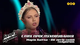 Mariia Kvitka — "Oi letiv syzyi holubochok" — Blind Audition — The Voice Show Season 12