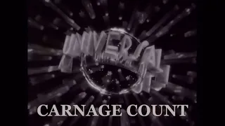 The Universal Monsters Franchise (1931 - 1956) Carnage Count