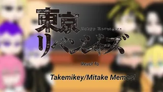 Tokyo revengers react to takemikey/Mitake Memes/ Mitake Au/ Takemikey AU/ Angst AU /Takemichi,Mikey