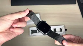 Лучший браслет для Apple Watch😱? Обзор Pitaka Apple Watch Band