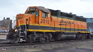 3/12/20 - BNSF GP38-2 2015 leads BNSF YCEI101