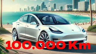 Tesla 100 Mil Km Asi Quedo! No Compres sin VER 🪫🔋