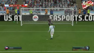 Final Copa Centenario | Version FIFA 16 | Argentina Vs Chile