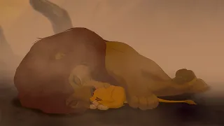 Смерть Муфасы. Симба убегает от гиен. [Часть 2]. Король Лев (The Lion King)