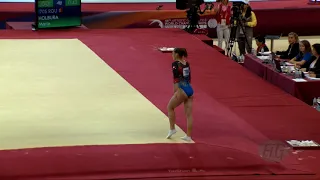 HOLBURA Maria (ROU) - 2018 Artistic Worlds, Doha (QAT) - Qualifications Floor Exercise