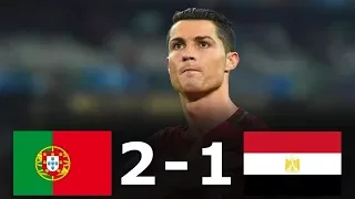 Portugal vs Egypt 2 1   All Goals & Extended Highlights   Friendly 23 03 2018 HD HD