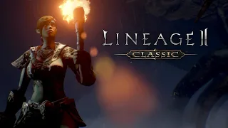 Lineage 2 Classic  1-20 with Dark Elf Mage (Part 1)