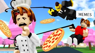 ROBLOX Work at a Pizza Place Funny Moments Part 2 (MEMES) 🍕