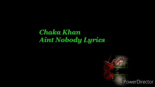 Ain't Nobody (Chaka Khan) Karaoke - Lower Key