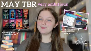 My Very Ambitious May TBR ✰💌✰ all the books I want to read in May