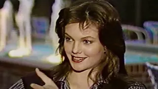 Diane Lane at age 19 excited about "Streets of Fire" role 1984