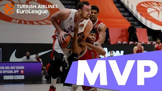 Turkish Airlines EuroLeague MVP for December: Nikola Milutinov, CSKA Moscow