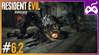 Resident Evil 7 - Битва с огромным боссом. Прохождение #6/2