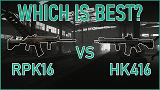 RPK16 Vs. HK416 - Which is BEST? | Escape From Tarkov Gun Guides