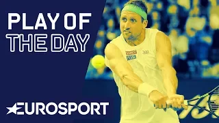 Sandgren Stuns Federer With Winner | Australian Open 2020 | Play of the Day | Eurosport