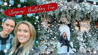 VLOGMAS 2019- Day 14- Christmas In Chelsea, Birthday Lunch and Food Markets