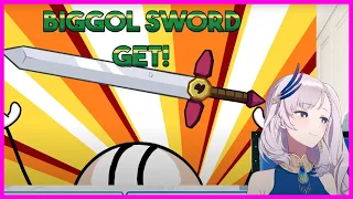 Buttery Turkey gets a Biggol Sword...Beh! - The Reine Stickmin Experience (Bonus 2) [Hololive ID]