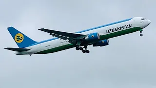 Uzbekistan Cargo 767-33P(ER) (BCF) UK67002 From Doncaster Sheffield Robin Hood To Tashkent