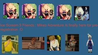 Ice Scream 5 Friends Mikes Adventure is Finally Here To Pre Register!!!