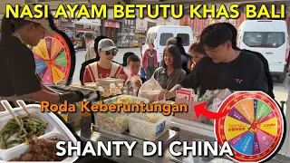 KEGIATAN BARU DI FOOD TRUCK! ADA RODA KEBERUNTUNGAN SAMBIL JUAL NASI AYAM BETUTU KHAS BALI 🇮🇩