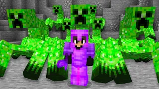 My Rivals Destroyed My Base, so I made MUTANT CREEPER Army