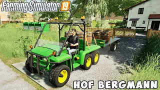 Milk processing, butter sale, making grass silage | Hof Bergmann | Farming simulator 19 | ep #10