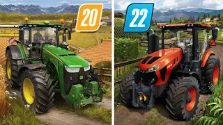 Fs20 vs Fs23 comparison | farming simulator 20 vs farming simulator 22 |