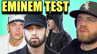 Eminem Test - Guess the EMINEM song! Ultra-Hard edition!