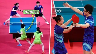 Extremely Impressive Plays in Table Tennis [HD]