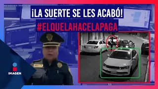 ¡Robaban autos en la CDMX! Así cayeron estos delincuentes | Noticias con Francisco Zea