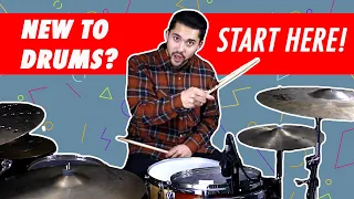 How to Play Drums - Basic Beat and Fill for Beginners - Drum Lesson