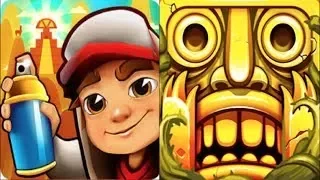 Temple Run 2 VS Subway Surfers iPad Gameplay HD #92