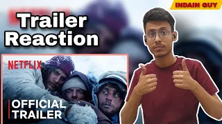 Society of the Snow Trailer Reaction | Netflix | Holly Verse