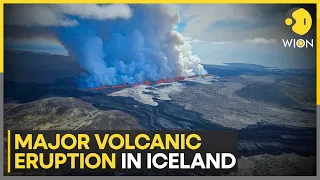 Icelandic volcano erupts again, spewing smoke & lava | Latest English News | WION