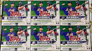 Opening JUMBO BOXES & Case Break Recap | 2022 Topps Update Baseball Cards