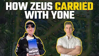 HOW ZEUS CARRIED WITH YONE | Zeus vs TheShy In-Depth Review | Worlds 2023