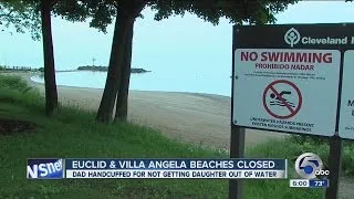 Euclid Beach closed after rusty debris found