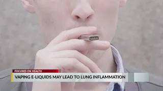 Study: Vaping e-liquids may lead to lung inflammation