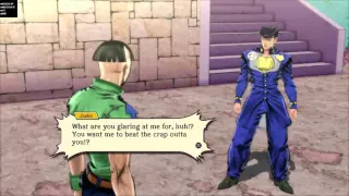 Josuke Punches Joshu (JJBA Eyes of Heaven)