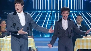 Daniel Diges y José Luis imitan a Joselito - Tu cara me suena mini