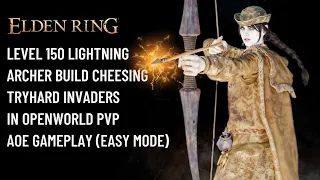 Dominating Open World Pvp With Elden Ring Lightning Archer Build: Defeating Invaders Like A Pro!