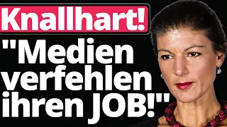 Sahra Wagenknecht: ABRECHNUNG mit Propaganda-Medien!