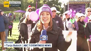 Walk to End Alzheimer's steps off at Soldier Field