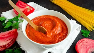 The most famous Tomato Sauce IN THE WORLD - Italian Marinara Sauce. For pizza, spaghetti and more