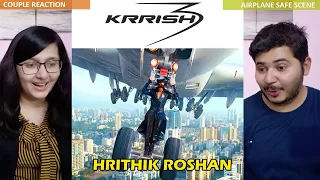 Couple Reaction on Krrish Saved The Airplane From Crashing | Hrithik Roshan