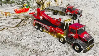 Santa CRASHES on Christmas Eve in GTA 5 RP!