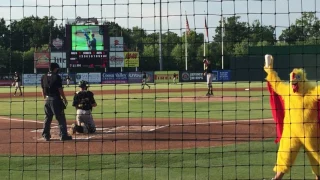 Pirates Mitch Keller warming up