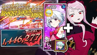 DOUBLE DPS UNKNOWN COLLAB COMBO!! SHALLTEAR + FITORIA NEEDS TO BE BANNED!! [7DS: Grand Cross]