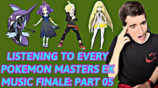 Reacting to EVERY BONUS Pokemon Masters EX Music Out Currently *FINALE Part 05*
