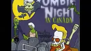 Various ‎– Zombie Night In Canada : Rockabilly, Psychobilly, Punk Halloween Music Bands Compilation